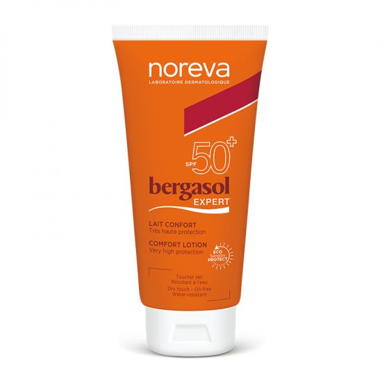 Lapte protectie solara SPF50+ Bergasol Expert Confort, 150 ml, Noreva