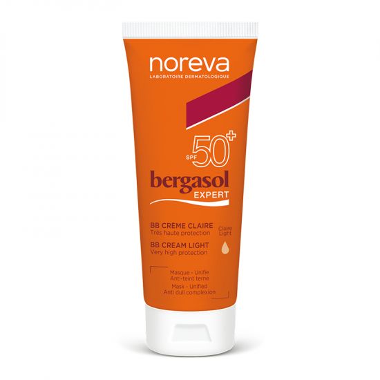 Crema BB Light SPF50+ Bergasol Expert, 40 ml, Claire Light, Noreva