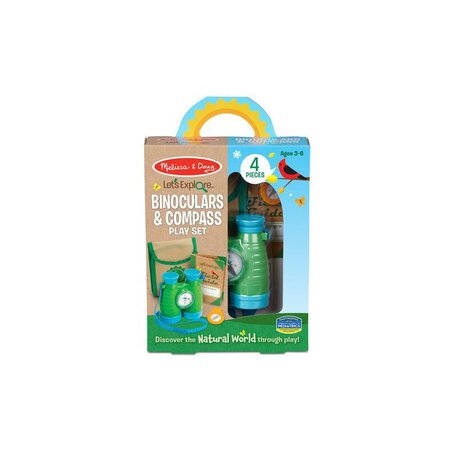 Binoclu cu busola, +3 ani, Melissa&Doug 511852