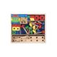 Set din lemn de construit cu suruburi, +4 ani, Melissa&Doug 511857