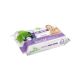 Servetele umede pentru copii Grapes, 60 bucati, Doctor Wipe's 511872