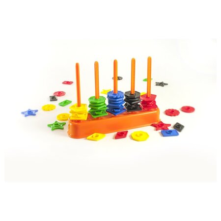 Numaratoare cu 50 piese, 3-6 ani, Miniland 511946