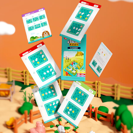 Joc educational Ferma Vesela, +3 ani, Hola 512133