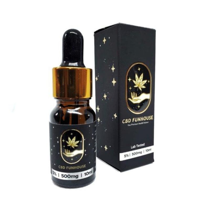 Ulei CBD 5%, 500 mg, 10 ml, CBD Funhouse