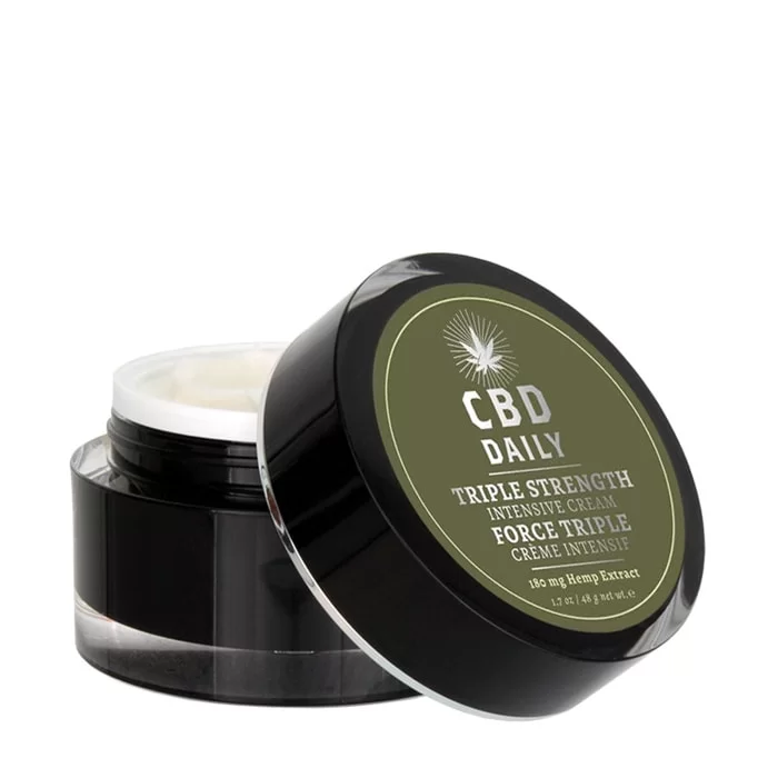 Crama calmanta intensiva cu tripla actiune CBD Daily, 180mg CBD, 48 g, CBD Funhouse