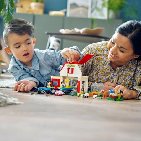 Hambar si animale de ferma Lego City Farm, +4 ani, 60346, Lego 512998