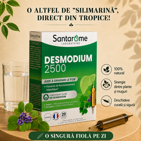 Desmodium 2500, 20 fiole x 10 ml, Santarome Phyto 806641
