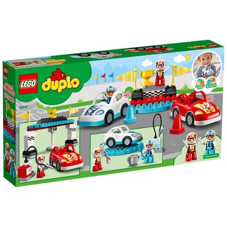 Masini de curse Lego Duplo Town, +2 ani, 10947, Lego 513051