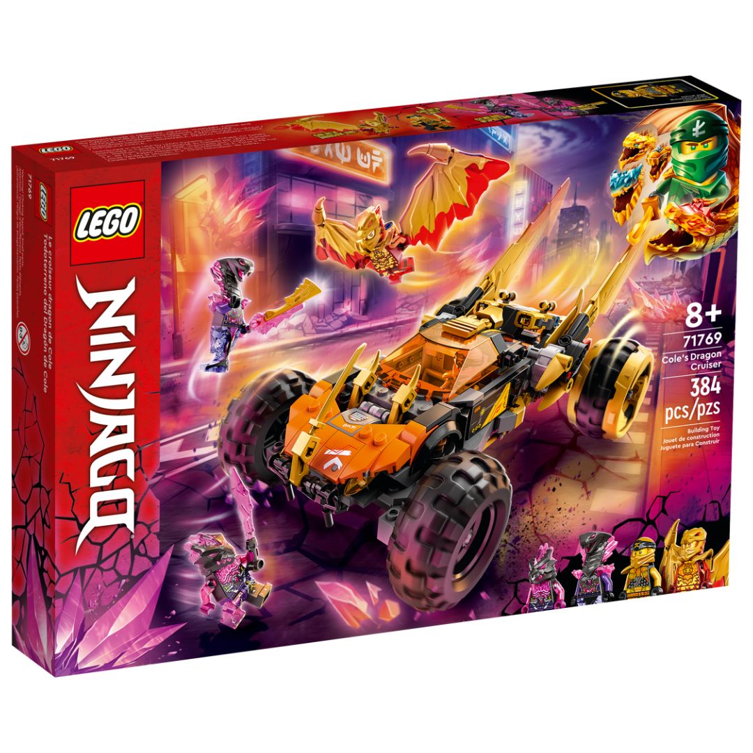 Masina Dragon a lui Cole Lego Ninjago, +8 ani, 71769, Lego