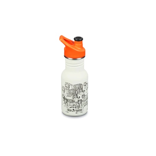 Recipient din otel inoxidabil cu capac Sport Narrow, 355 ml, Tigers, Klean Kanteen