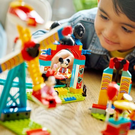 Distractie la balci cu Mickey, Minnie si Goffy Lego Mickey and Friends, +4 ani, 10778, Lego 513349