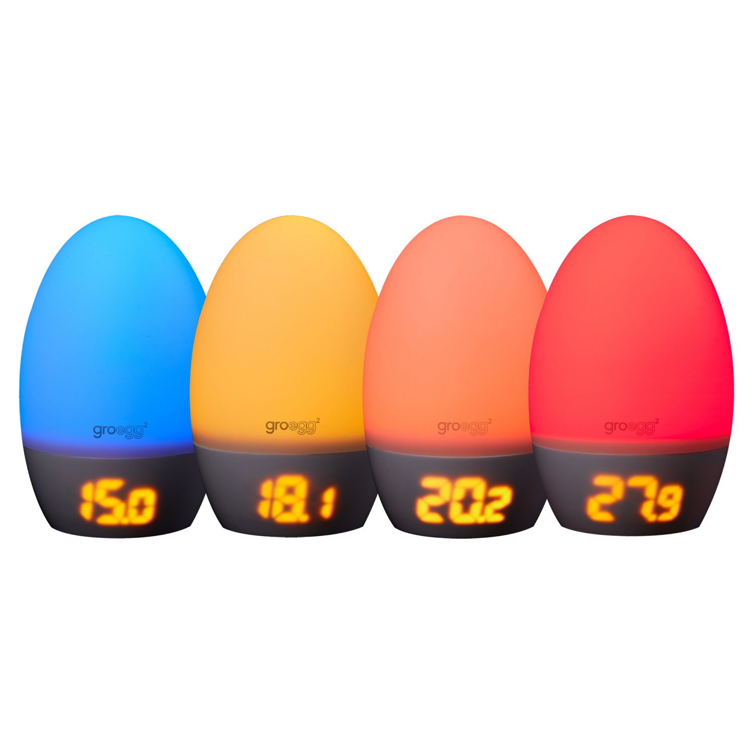 Termometru digital cu lumina de veghe Groegg2, +0 luni, Tommee Tippee