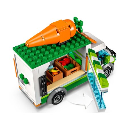 Furgoneta fermierului Lego City Farm, 5 ani+, 60345, 310 piese, Lego 513507
