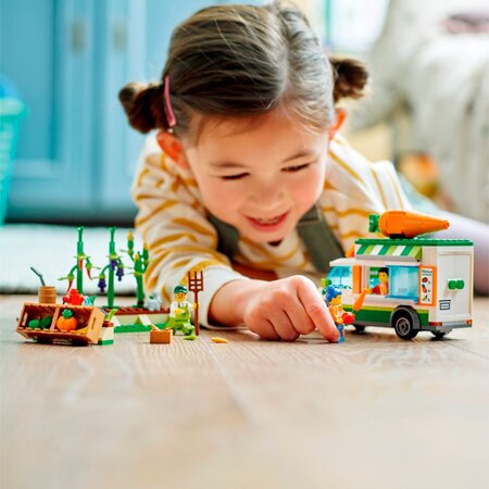 Furgoneta fermierului Lego City Farm, 5 ani+, 60345, 310 piese, Lego 513504
