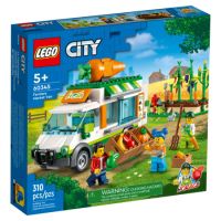 Furgoneta fermierului Lego City Farm, 5 ani+, 60345, 310 piese, Lego