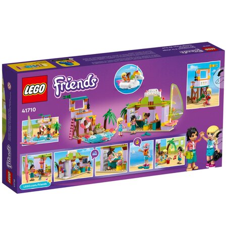 Distractie pe plaja de surf Lego Friends, +6 ani, 41710, Lego 513642