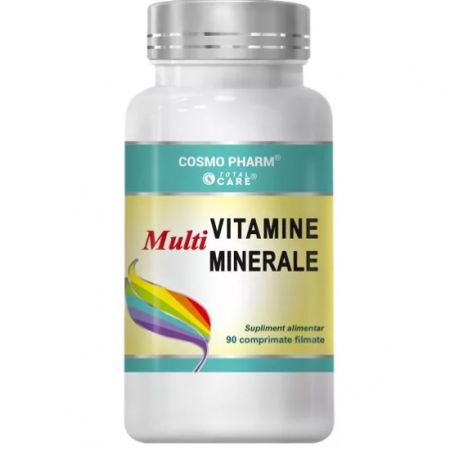 Multivitamine si multiminerale, 90 tablete