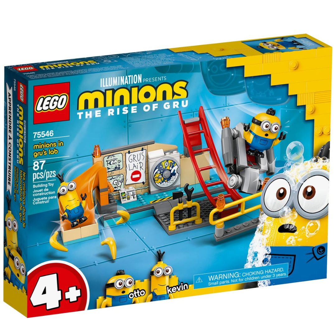 Minioni in laboratorul lui Gru Lego Minions, +4 ani, 75546, Lego