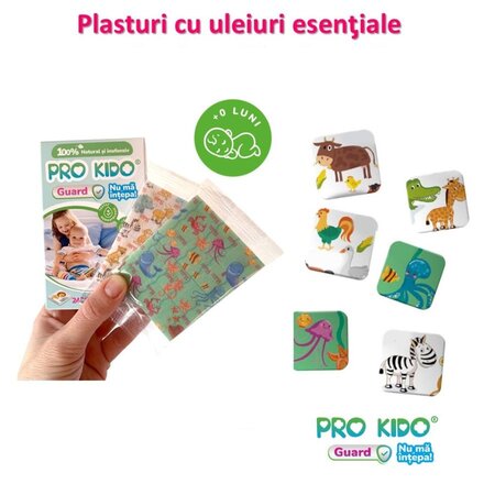 Plasturi Nu ma intepa!, 0 luni+, 24 plasturi difuzori, Pro Kido Guard 798505