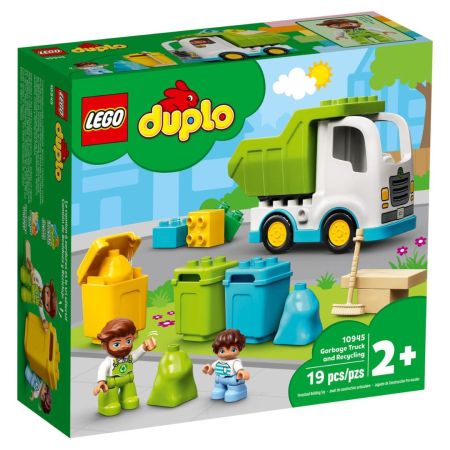 Autogunoiera si reciclarea Lego Duplo, +2 ani, 10945