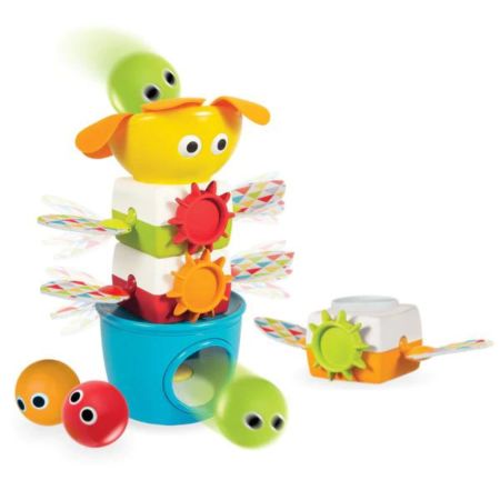 Jucarie turn cu bile si accesorii mobile, 9-24 luni, Yookidoo 513898