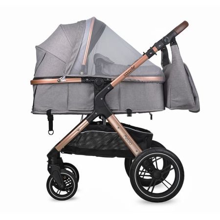 Carucior transformabil 3 in1 Melora, Moonlit Grey, Coccolle 526766