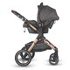 Carucior transformabil 3 in1 Melora, 0 luni+, Diamond Black, Coccolle 693348