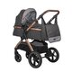 Carucior transformabil 3 in1 Melora, 0 luni+, Diamond Black, Coccolle 693347