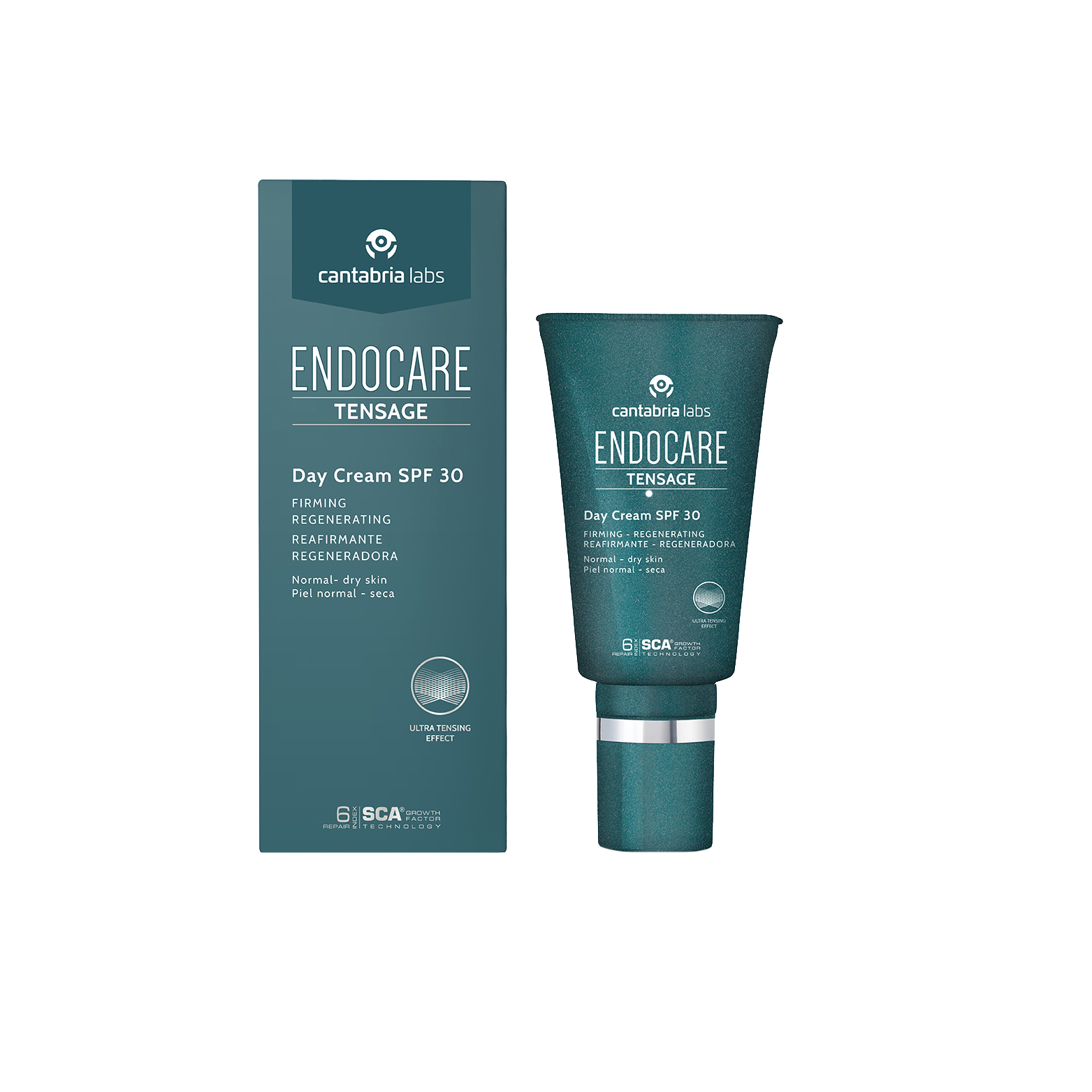 Crema de zi cu SPF30 Endocare Tensage, 50 ml, Cantabria