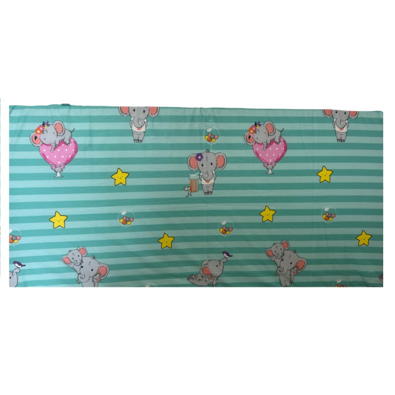 Saltea basic cu animalute, 120x60 cm, diverse culori, Kreis