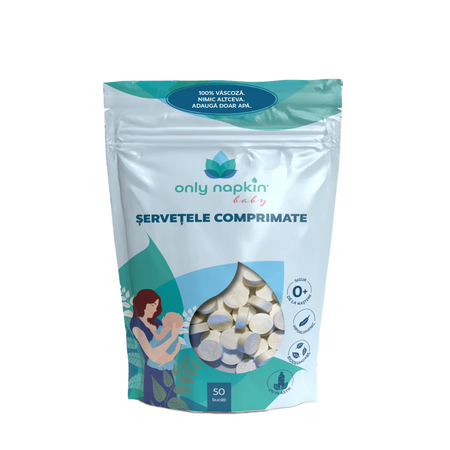 Servetele umede comprimate biodegradabile