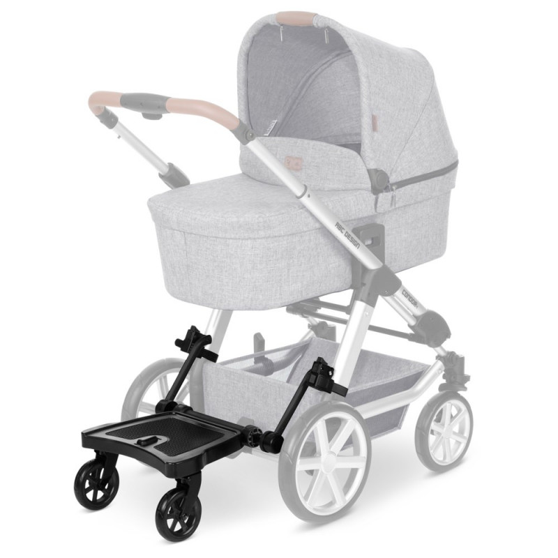 Treapta pentru al doilea copil Kiddie Ride on 2, Black, Abc Design