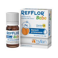 Refflor Bebe suspensie orala, 95 gr, Hyllan