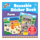 Cartea mea cu stickere Ferma, 3 ani+, Galt 714339