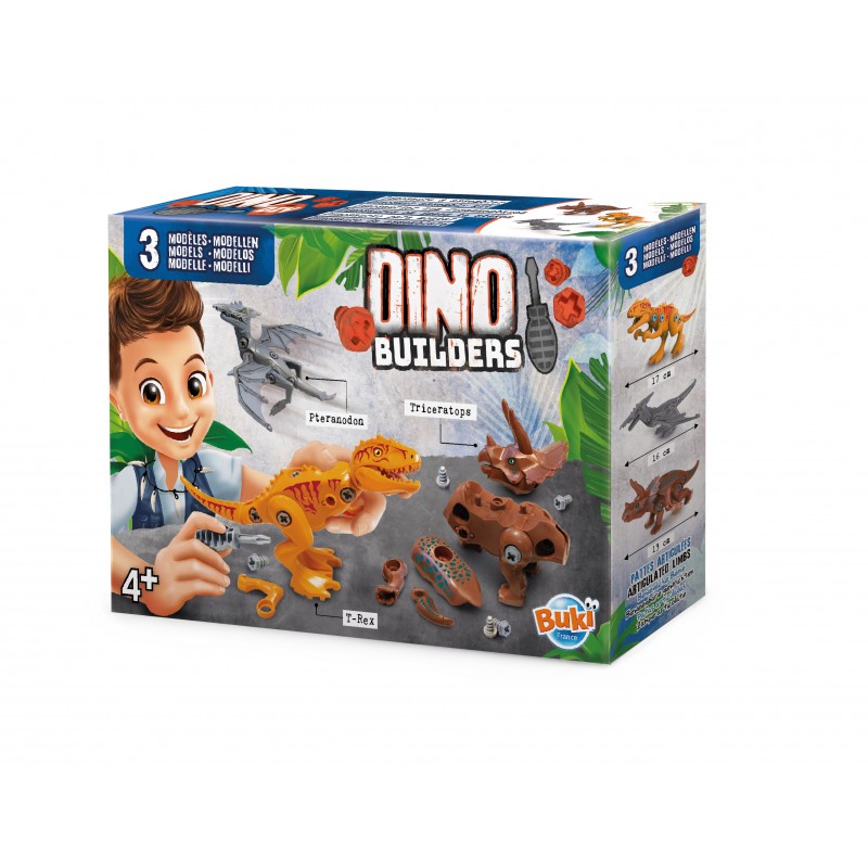 Joc de constructie Dino, +4 ani, Buki