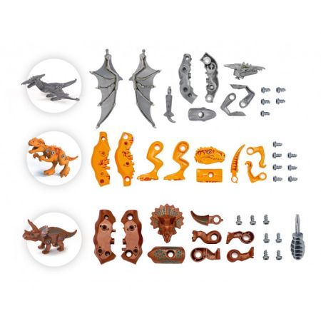 Joc de constructie Dino, +4 ani, Buki 514384