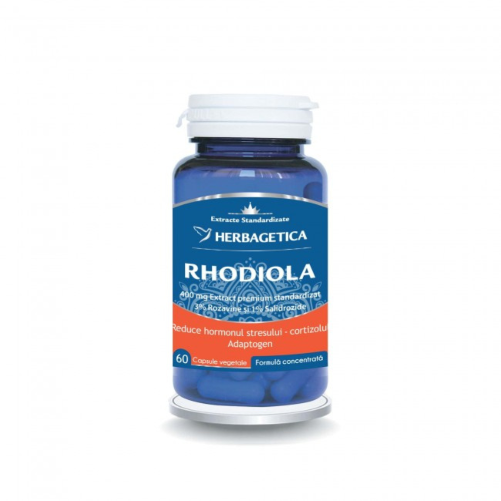 Rhodiola Zen Forte, 60 capsule, Herbagetica