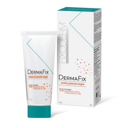 Gel pentru acnee si puncte negre DermaFix