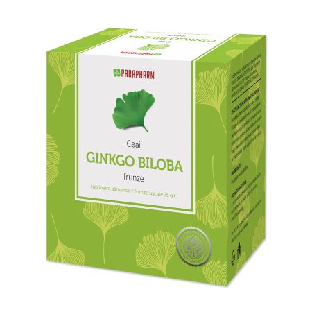 Ceai din frunze de Gingko Biloba