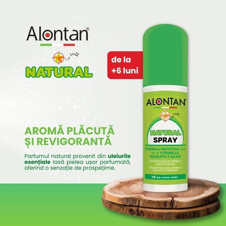 Spray natural, +6 luni, 75ml, Alontan 711545