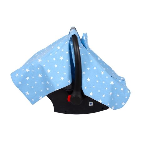 Husa protectie soare si insecte pentru scoica auto, 0-13 kg, Albastru, Sevibebe 723708
