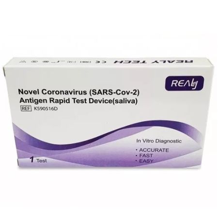 Test rapid antigen COVID-19 din saliva, 1 test