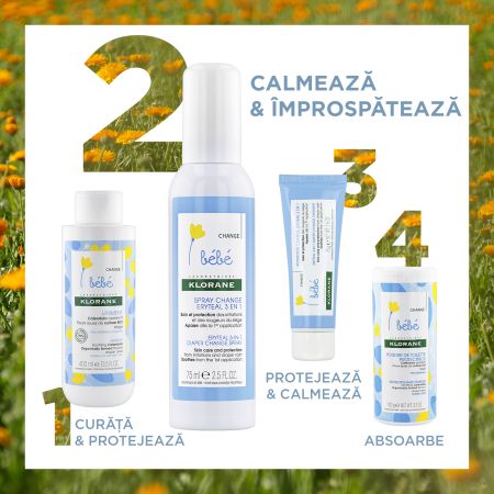 Spray 3 in 1 Eryteal, 75 ml, Klorane Bebe 515268