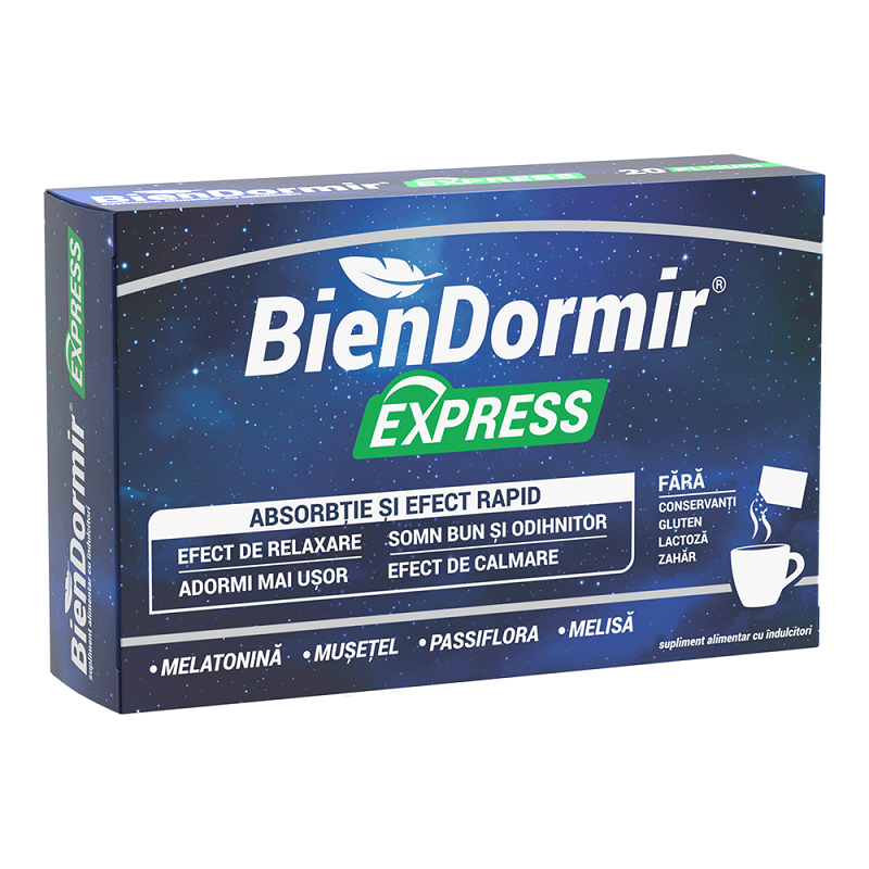 Bien Dormir Express, 20 plicuri, Fiterman