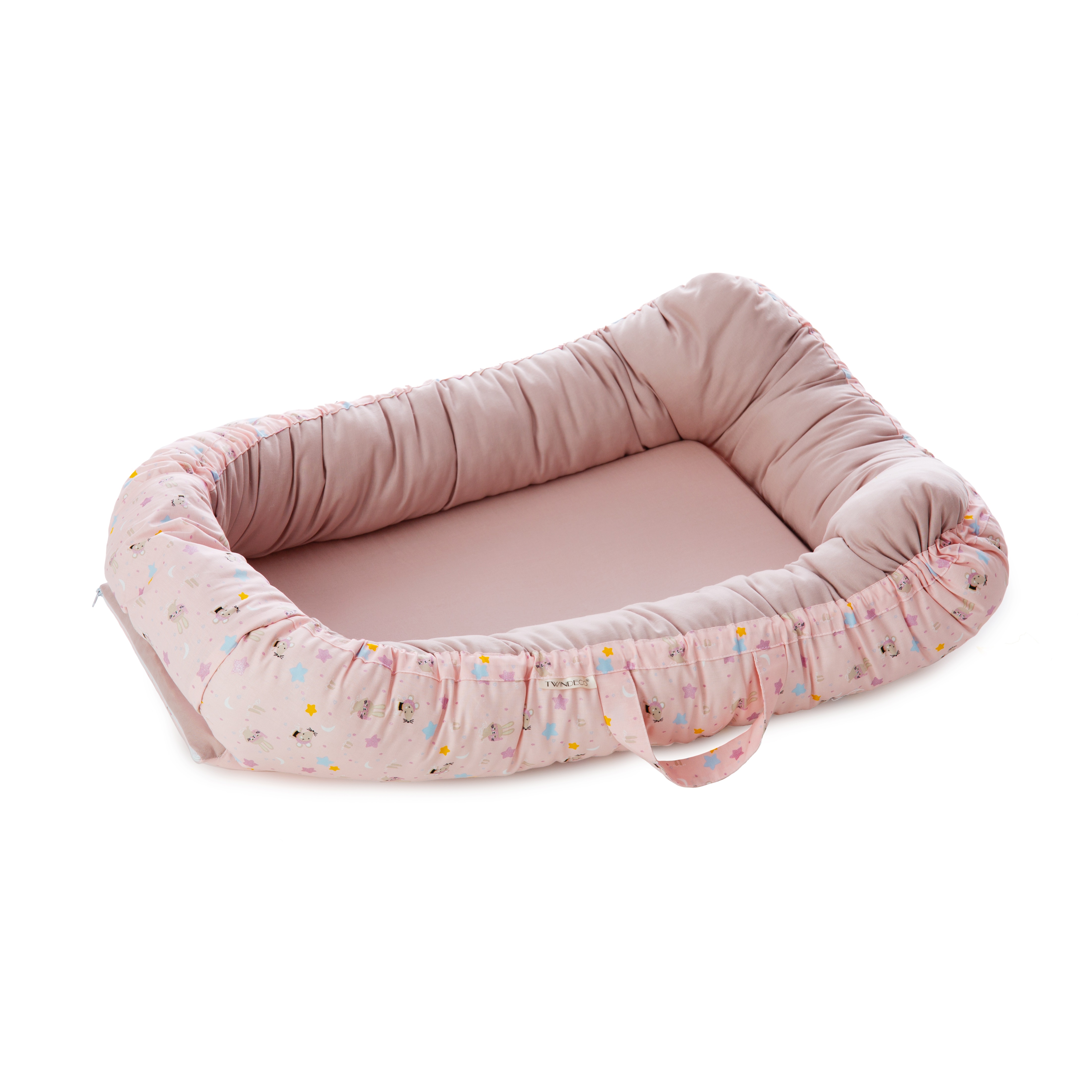 Baby Nest cu manere Bunny, Twindeco