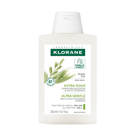 Sampon cu extract de ovaz, 200 ml, Klorane