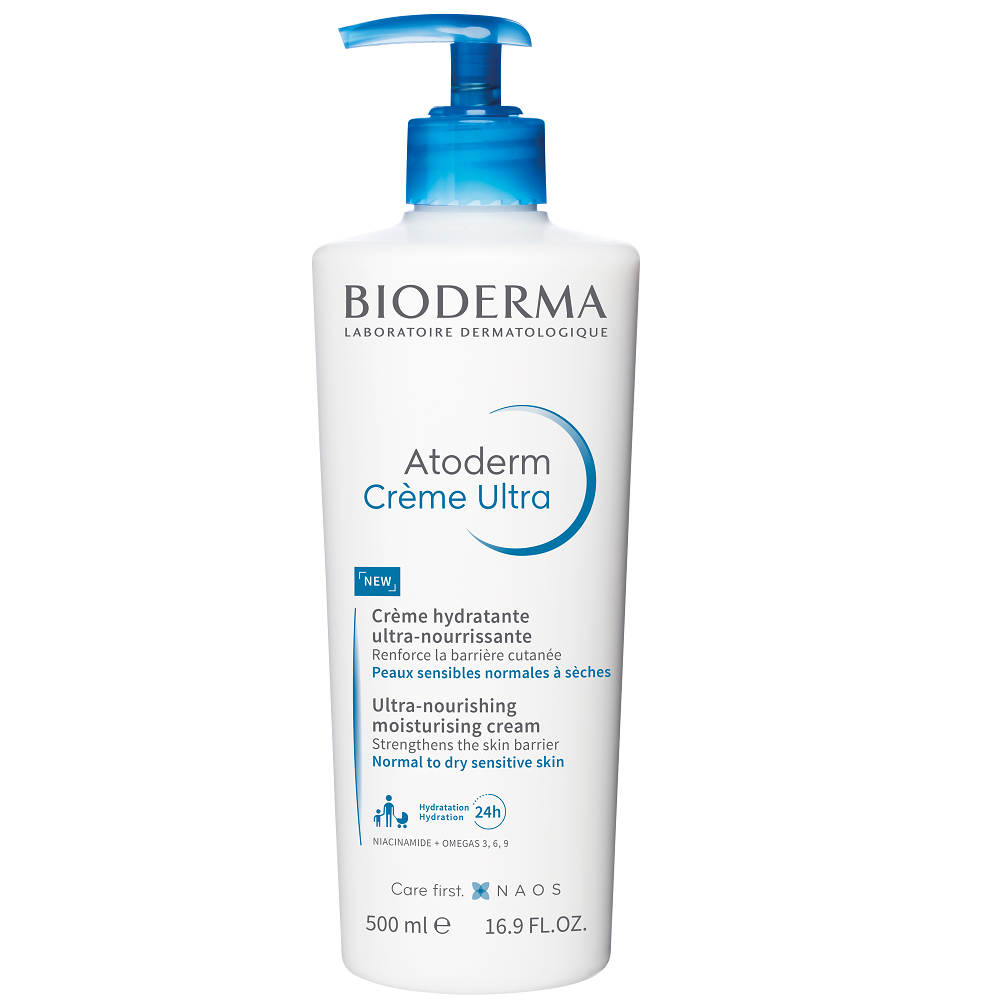 Crema hidratanta Atoderm Ultra, 500 ml, Bioderma