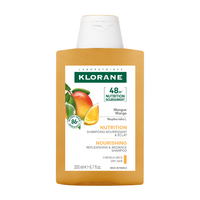 Sampon cu extract de mango pentru par uscat-deshidratat, 200 ml, Klorane