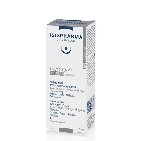 Crema cu 10% acid glicolic Glyco-A Medium Peeling, 30 ml, IsisPharma 679275