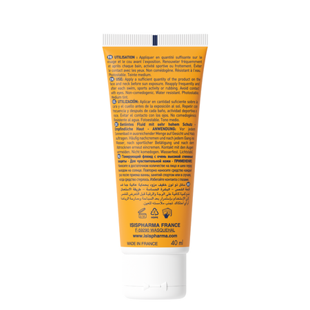 Fluid nuantator UVEBLOCK SPF 50+ Tinted Fluid, 40 ml, IsisPharma 678458